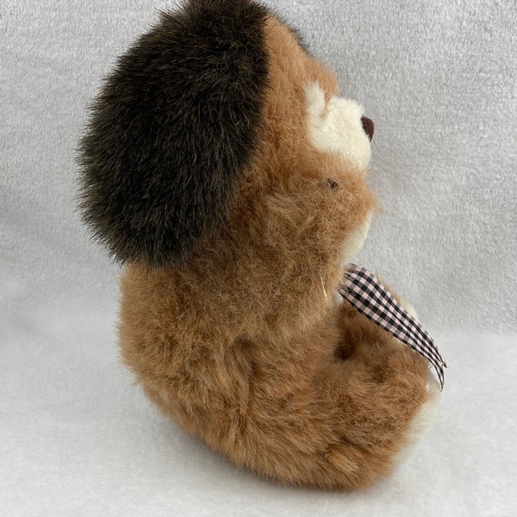 Fairview VTG 1990 Brown and White Plush Stuffed Animal Toy 13” - Picture 5 of 10